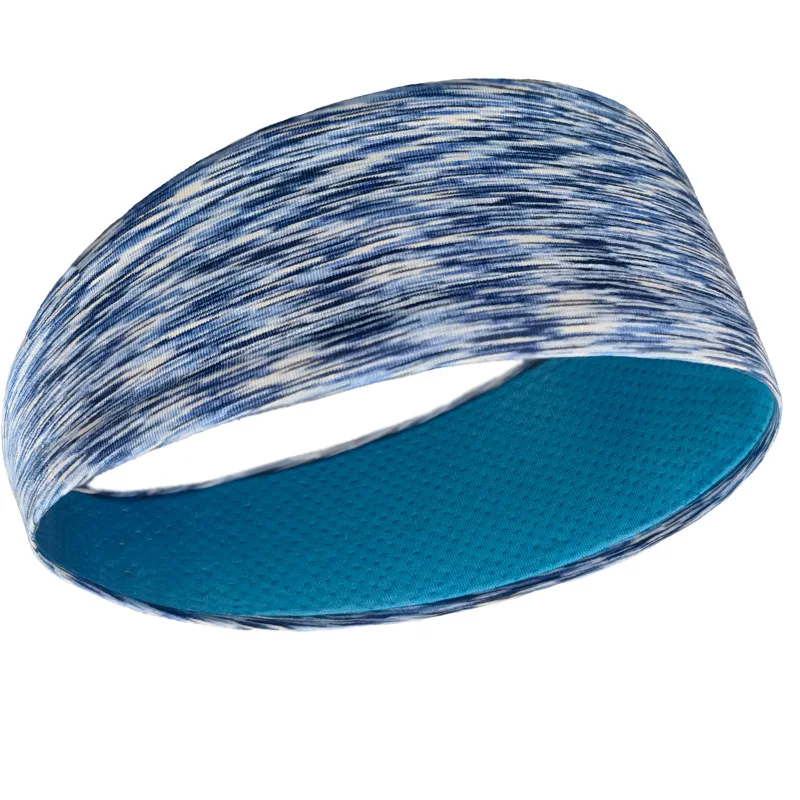 Sport-Schweißband für Männer Atmungsaktives Mesh-Design Elastische Haarbänder Yoga-Stirnbänder Kopfbedeckung für Laufen Yoga Fitness Workout