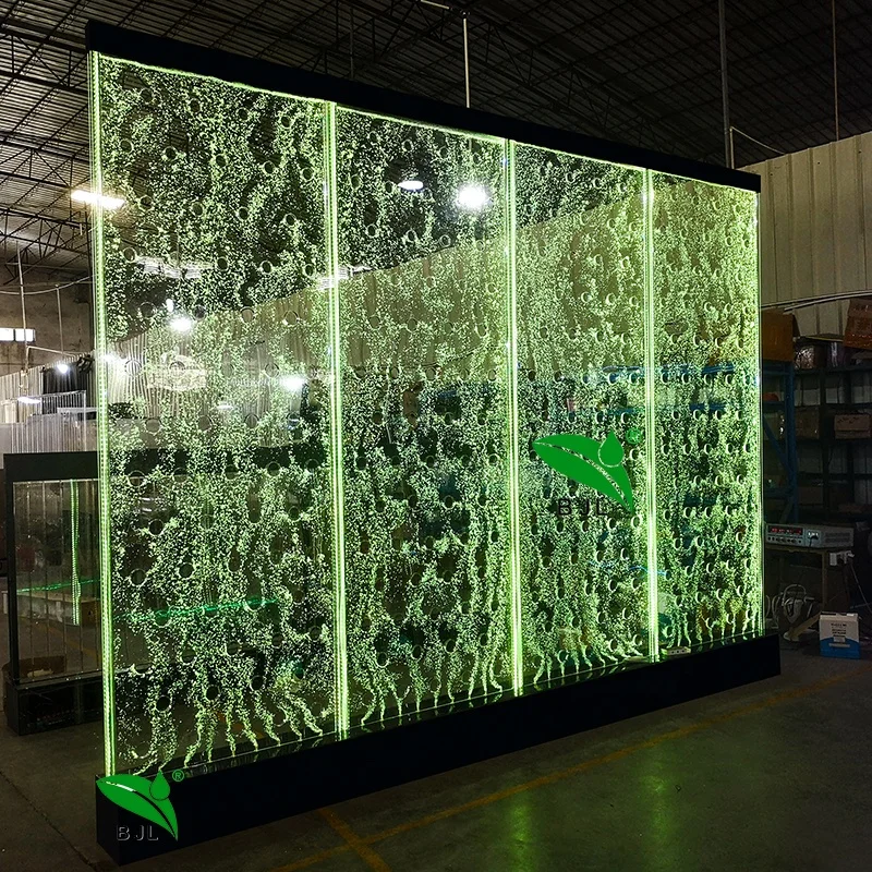 

Customization.Interior Restaurant bar Decorations LED Glowing Water Bubble Wall Restaurant Furniture