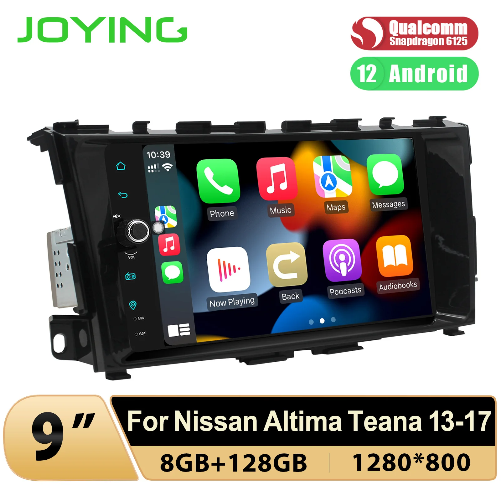 Joying 9 Inch Android Car Radio Stereo Multimedia Player GPS Naviagtion For Nissan Altima Teana 2013-2017 Plug and Play