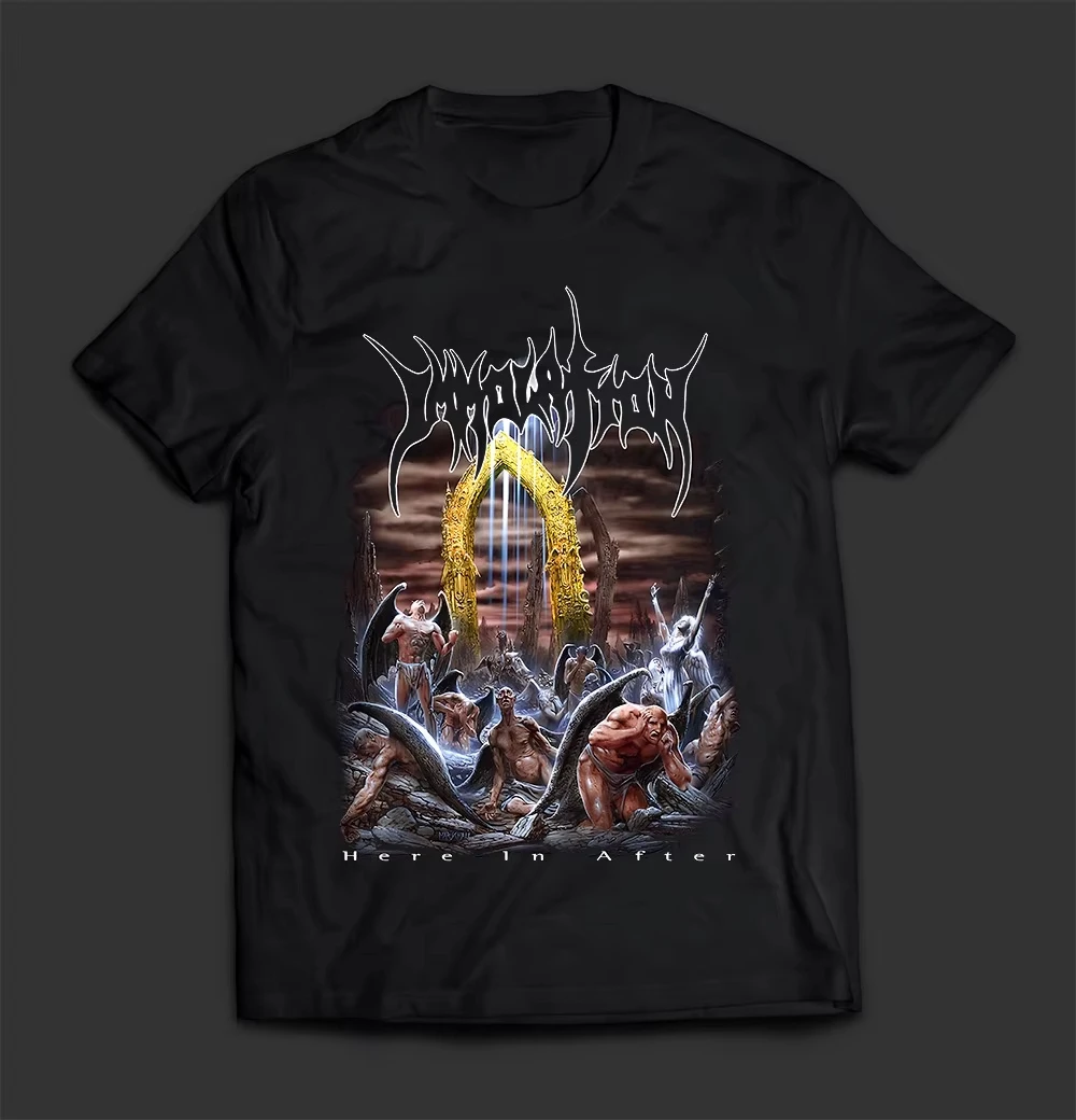 

2025 Summer New T-shirt Men's and Women's Cotton T-shirt Short-sleeved Retro Hip-hop Rock Top Street Wear Men's Clothing