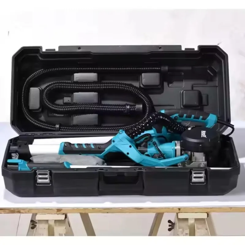 OEM Best Sell Wholesale Industrial Electric Polishing Drywall Sander Variable Speed Foldable Double Lamp Belt Wall Sandpaper