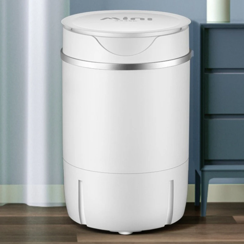 

Мини-стиральная машина с синей подсветкой, портативная, простая в использовании, с мощным мотором, стабильная, низкий уровень шума, бытовая техника