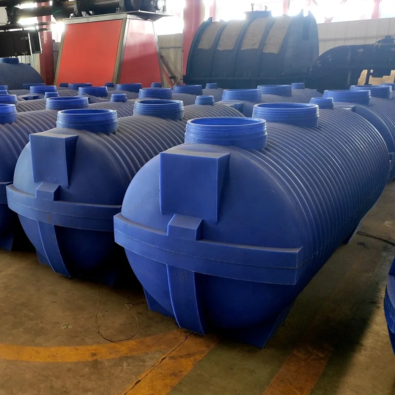 تصميم سميك من البولي ايثيلين لخزان الصرف الصحي الصغير، مصنع معالجة مياه الصرف الصحي #5