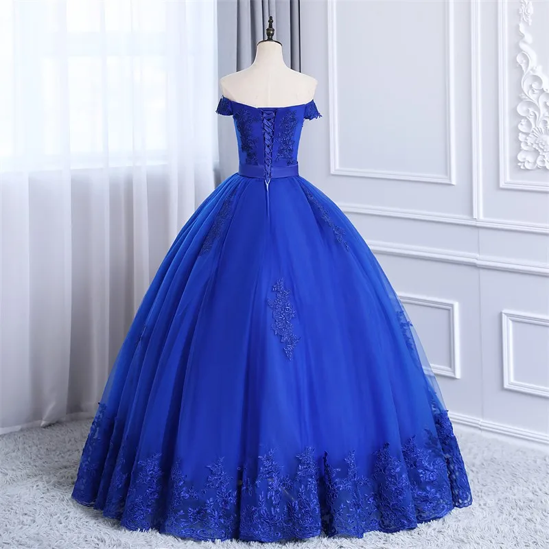 Sonhar Vestidos 2024 New Sleeveless Quinceanera Dresses Off Shoulder Party Dress Simple Ball Gown Real Photo Robe De Bal