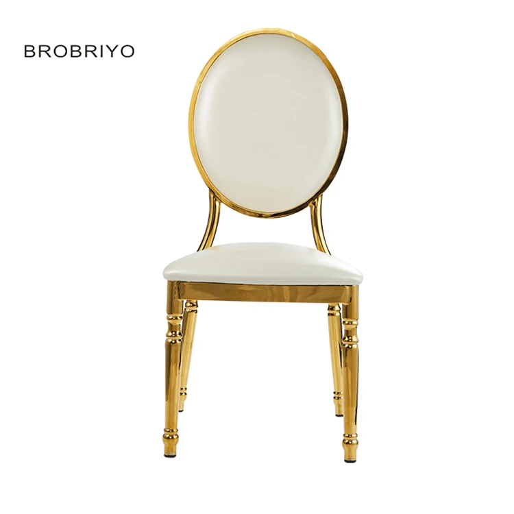 Luxury Chairs Wedding Gold Chairs for Events Chaises De Mariage Cadeiras Para Eventos Sillas Para Eventos Wedding Throne Chairs