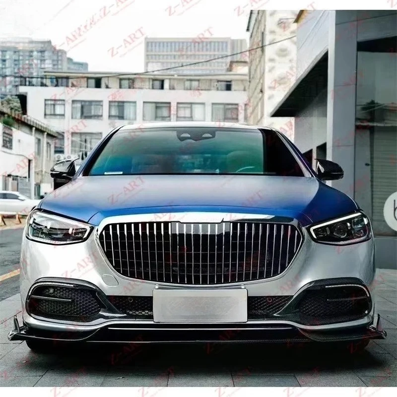 M Style Dry Carbon Body Kit for  S W223 Autoclaved Carbon Fiber Aerokit for  S 2021+ Lip Spoiler
