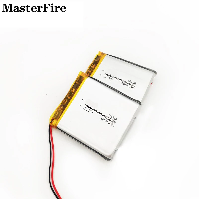 

105568 5000mah 3.7V Lithium Polymer Battery For E-book Tablet PC Laptop Power Bank Video Game Rechargeable Li-polymer Batteries