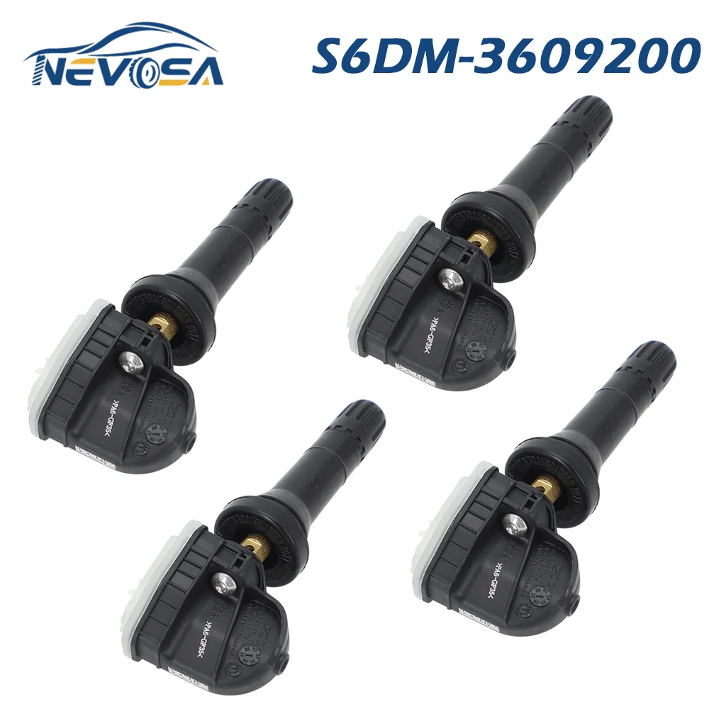 NEVOSA S6DM-3609200 TPMS Tire Pressure Sensor For BYD E5 E6 Qin DM EV New Yuan EV Song Pro Max Tang DM EV Song DM S6DM3609200