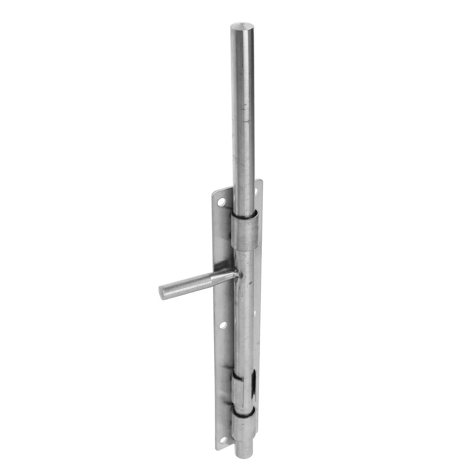 Gate Fence Lock Stainless Steel Reinforced Door Floor Latch Strong Rust Resistant Ground Latch Security Lock for Home Window