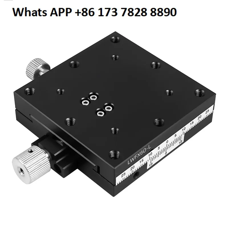 

X-axis dovetail platform 40/25/60 precision trimmer screw drive manual instead of XFES60