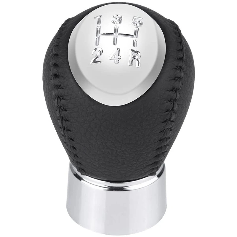 

Manual 5 Speed Shift Knob, Car Auto Gear Shifter Knob Stick Head Lever for Mazda 3 5 6 323 626