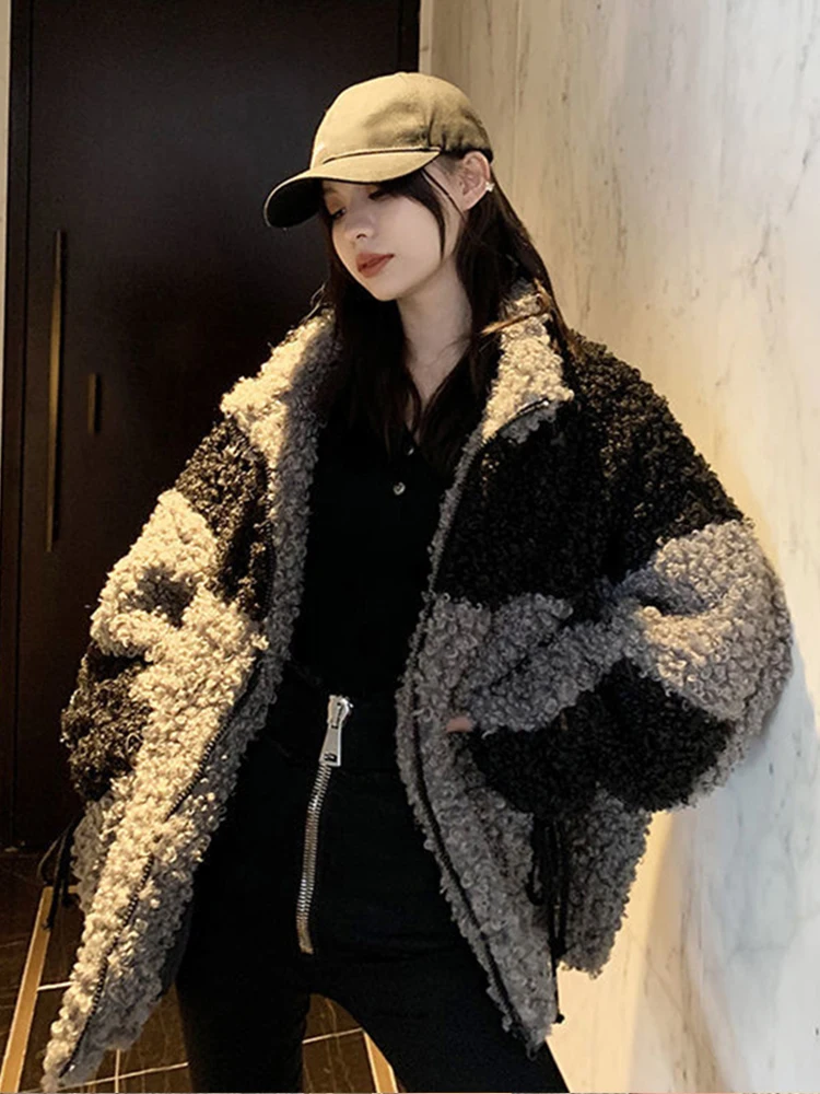 Max LuLu Winter Females Loose Fur Coats Womens Casual Warm Jackets Ladies Harajuku Outerwear Classic Vintage Thicken Clothing