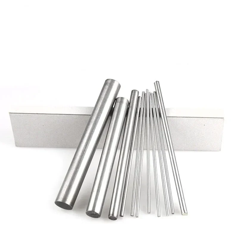 99.999% Zinc Bar Metal Density Zn Rods Stick Boat Electrode Cylinder DIY Hobbies Crafts 100mm-300mm Length