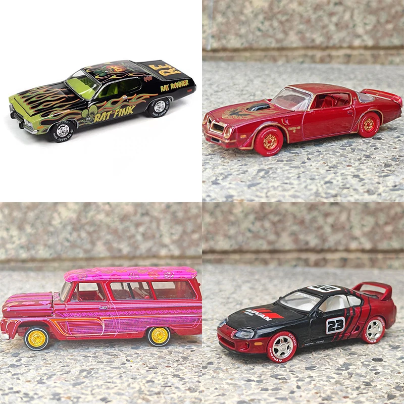 

AW 1/64 Automobile World Off-road Sports Car Alloy Die Casting Model Scattered Car Collection Ornaments