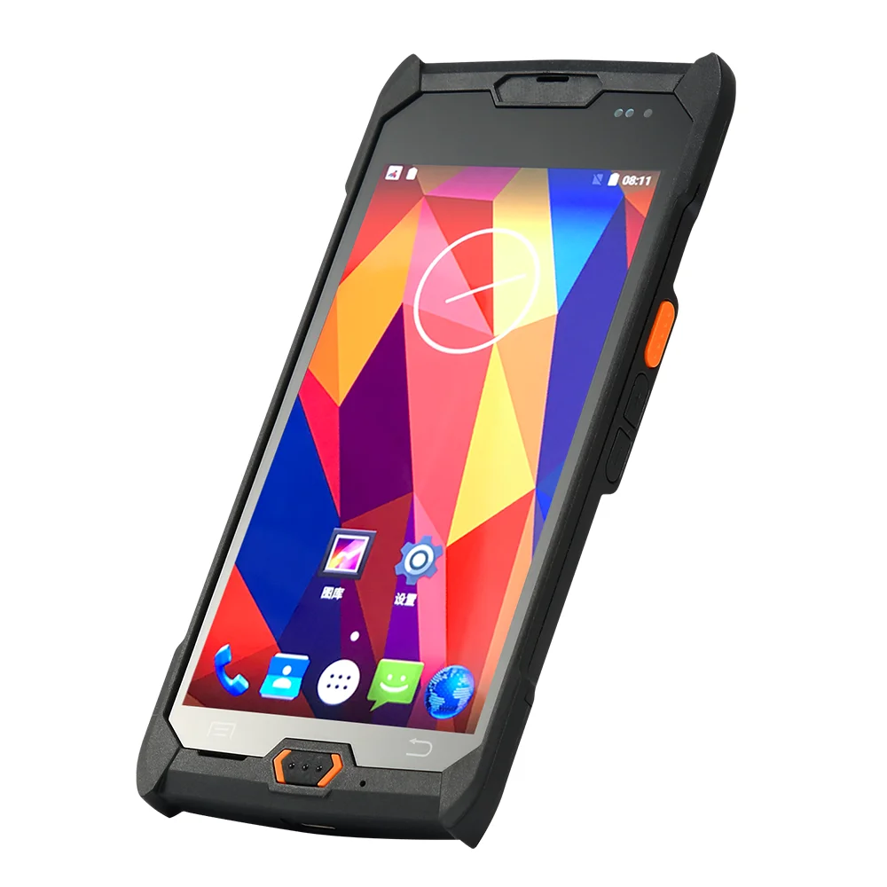 Hight Quality Low Price 5 Inch Touch Screen Handheld POS with Memory of 2+16GB PDA Scanner Android POS Machine IP67 Protection