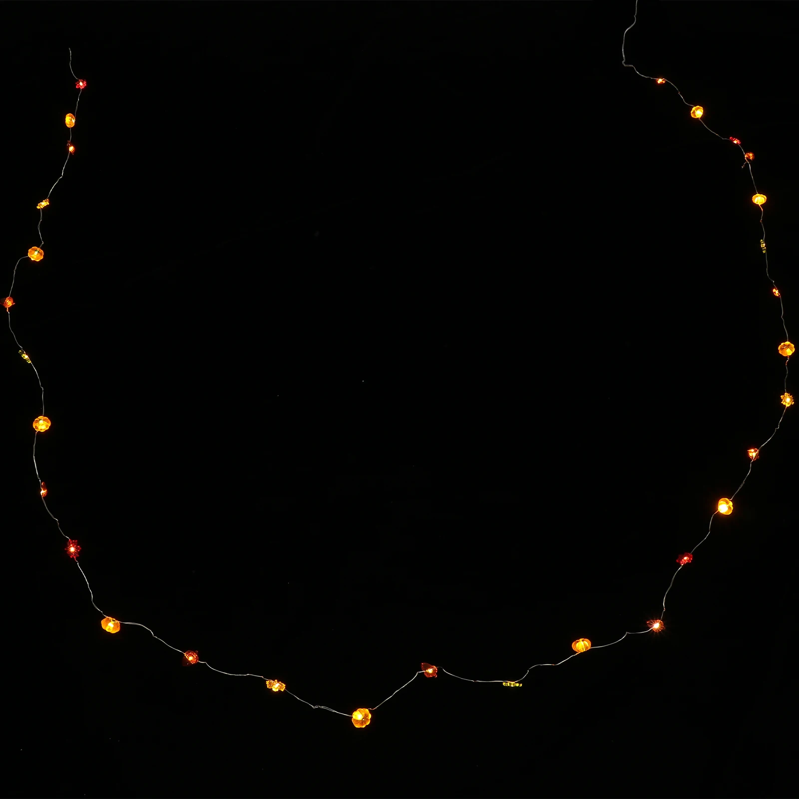 

1Set Maple Leaf Pumpkin Acorn String Light Delicate Hanging Party Festival Halloween Thanksgiving Decoration Acorn Light String