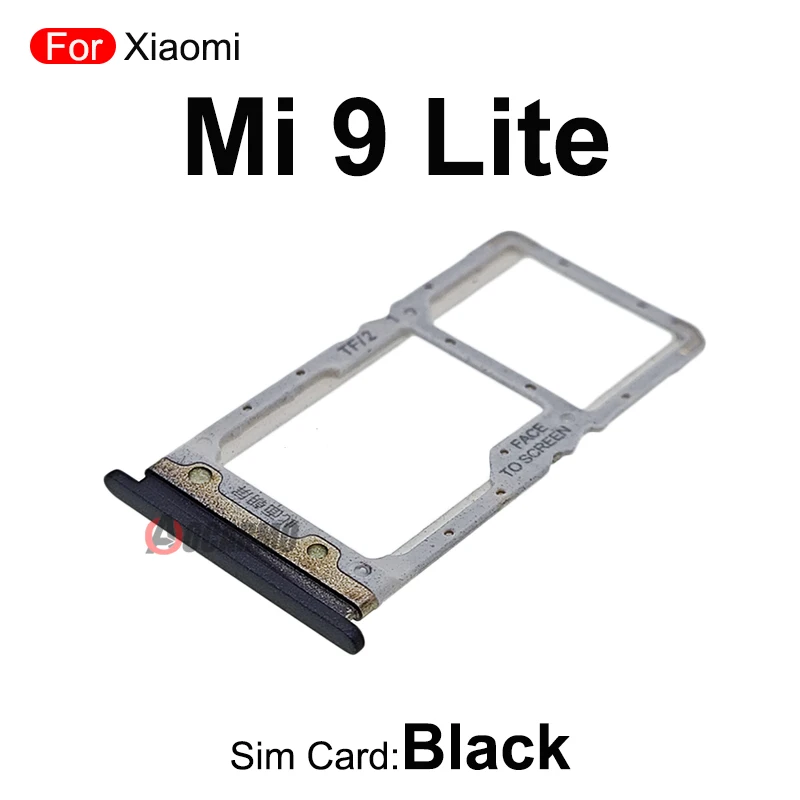 1Pcs Sim Tray Sim Card Holder Nano Slot Replacement Parts For Xiaomi 9 Lite Mi 9Lite