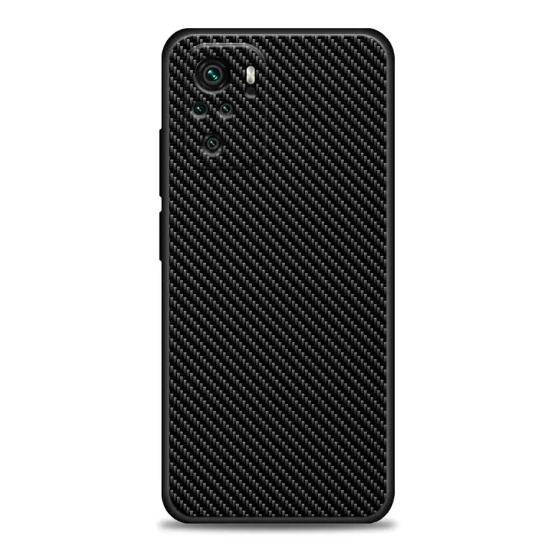 Carbon Fiber Phone Case For Xiaomi Redmi Note 11 10 9 8 Pro 9S 8A 10S 11S Soft Cover For Redmi Note 8Pro 10Pro