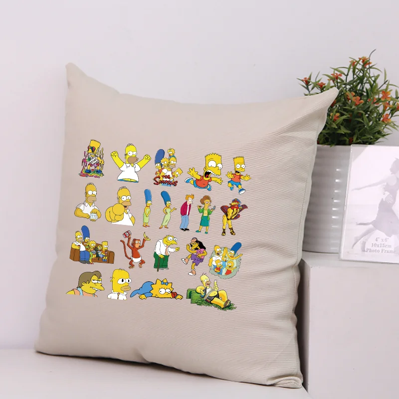 The Simpsons small pattern cartoon print Sticker，Clothing Thermoadhesive Patches，Suitable for Hoodies,T-shirts,pillows,canva bag