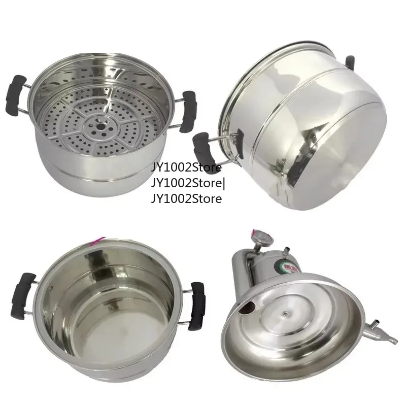 10L Home Alcohol Distiller Small Brew Kit Still Wine Making Brewing Machine Water Distillation Equipment for Hobbyists