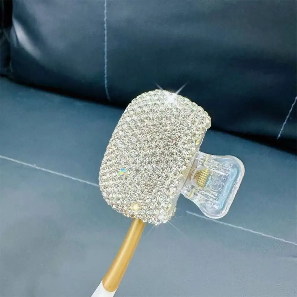 Portable Toothbrush Head Cover Waterproof Breathable Toothbrush Protector Shiny Sparkling Toothbrush Storage Case Bathroom