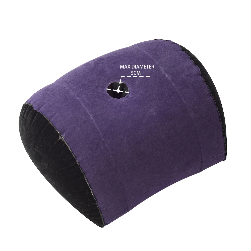 Inflatable PVC sex Posture Auxiliary Pillow Triangular Soft Mattress Semi-cylindrical Inverted Dildo Vibration Bar Accessories view 6