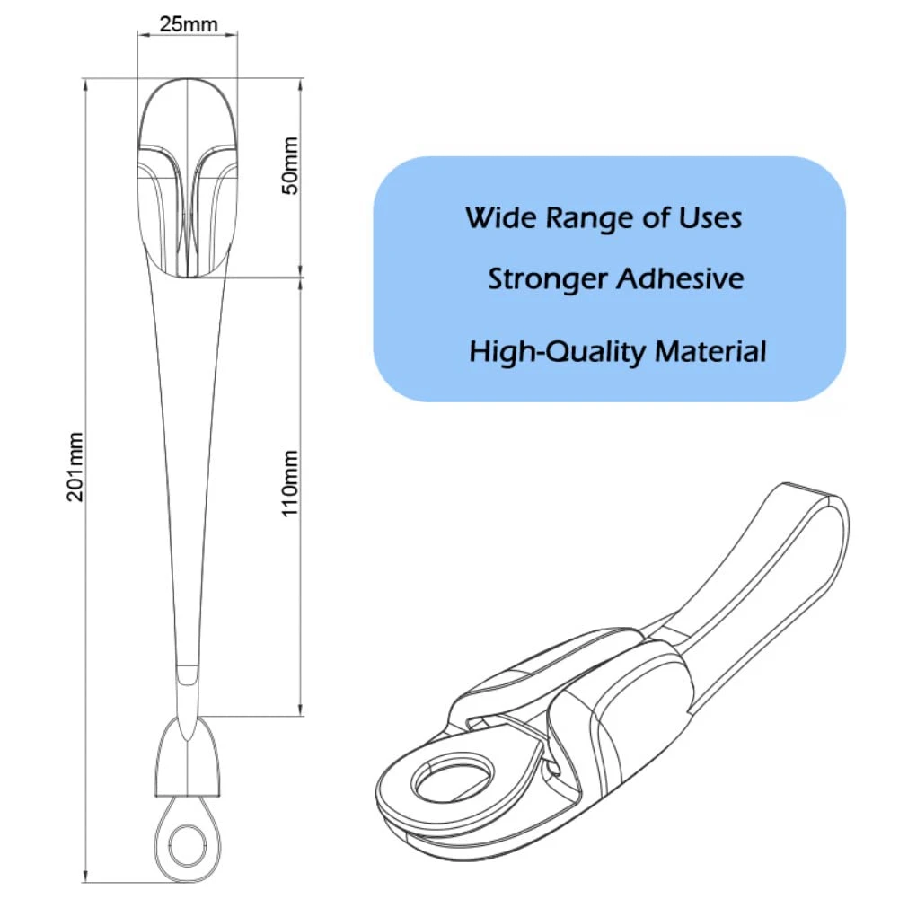 6 Pack Cord Organizer for Appliances - Cable Organizer Cord Holder Cord Keepers Kitchen Appliance Cord Organizer Stick