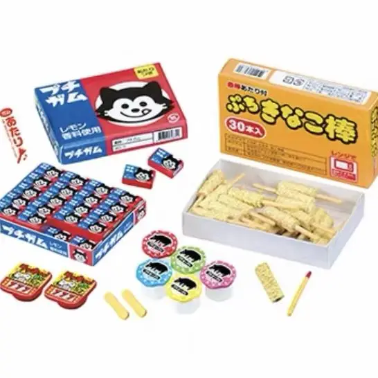 Re-ment Toko dim sum sudut jalan gaya lama asli, Satu set mainan bertema makanan dan model koleksi adegan figur lengkap