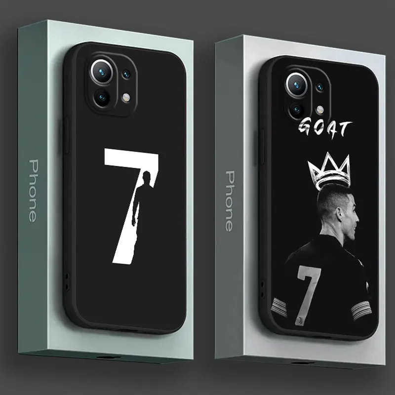 Famous Athletes CR-Dark 7 Phone Case For Xiaomi 14T Pro 13T 12T 11T 10T 14 11 Lite Poco X3 X4 X5 X6 M5 F5 F6 Pro Silicone Cover