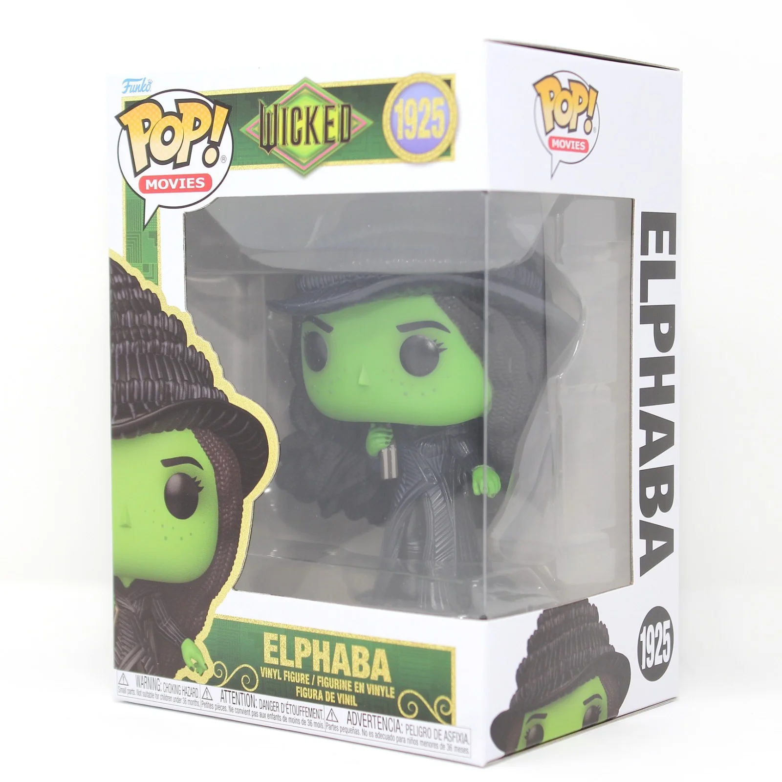 

Фильмы Wicked: для хорошей Эльфабы с гримером # 1925 Фигурка Funko Pop, официальная подлинная фигурка ограниченного выпуска, игрушка в подарок для фанатов