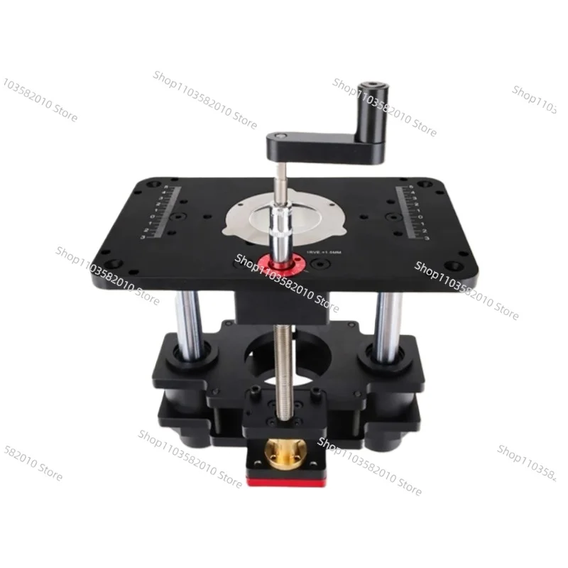 GD709 Inverted Router Table Stand, Compact Trimmer Lift for Tenon Milling & Contour Trimming