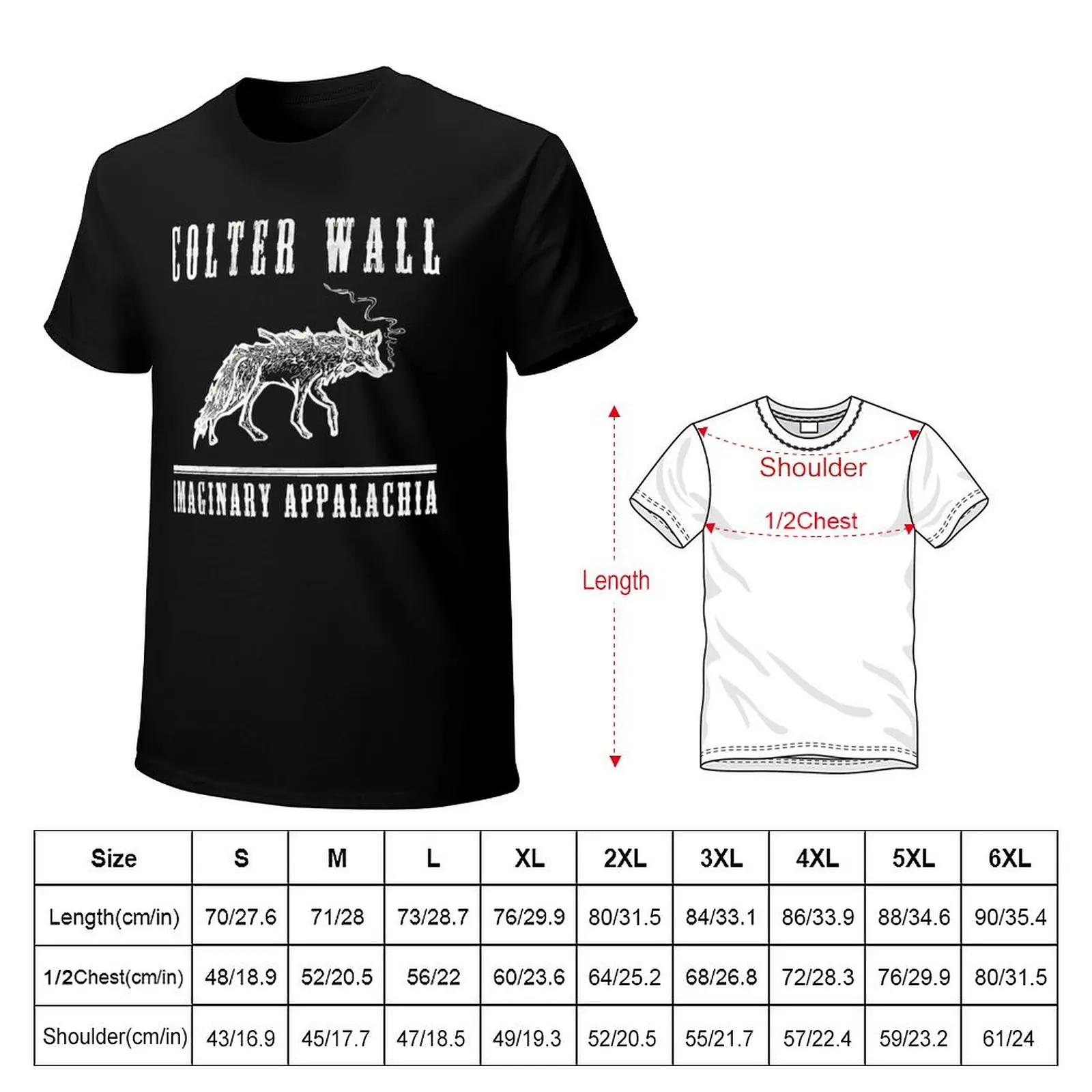 colter wall T-Shirt Breathable Basic Cotton T-Shirt