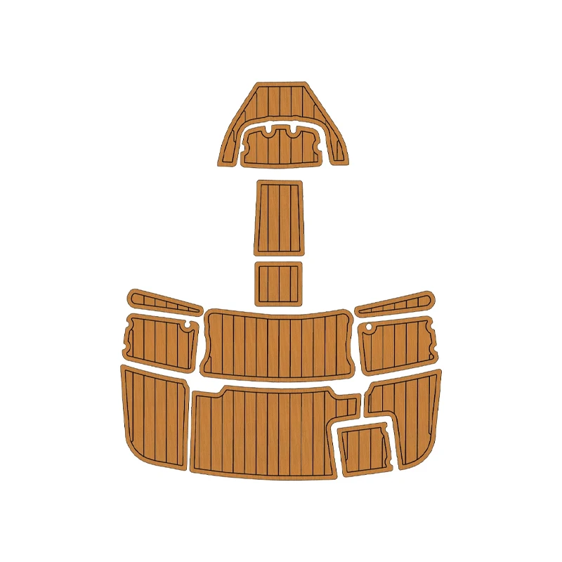 يخت قارب التزيين حصيرة ل 2001-2006 شابارال 260 SSI منصة السباحة قمرة القيادة وسادة قارب إيفا الأرضيات رغوة التزيين حصيرة #1