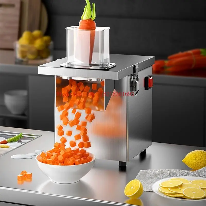 Electric Multifunctional Vegetable Slicer, Commercial Stainless Steel Vegetable Slicer