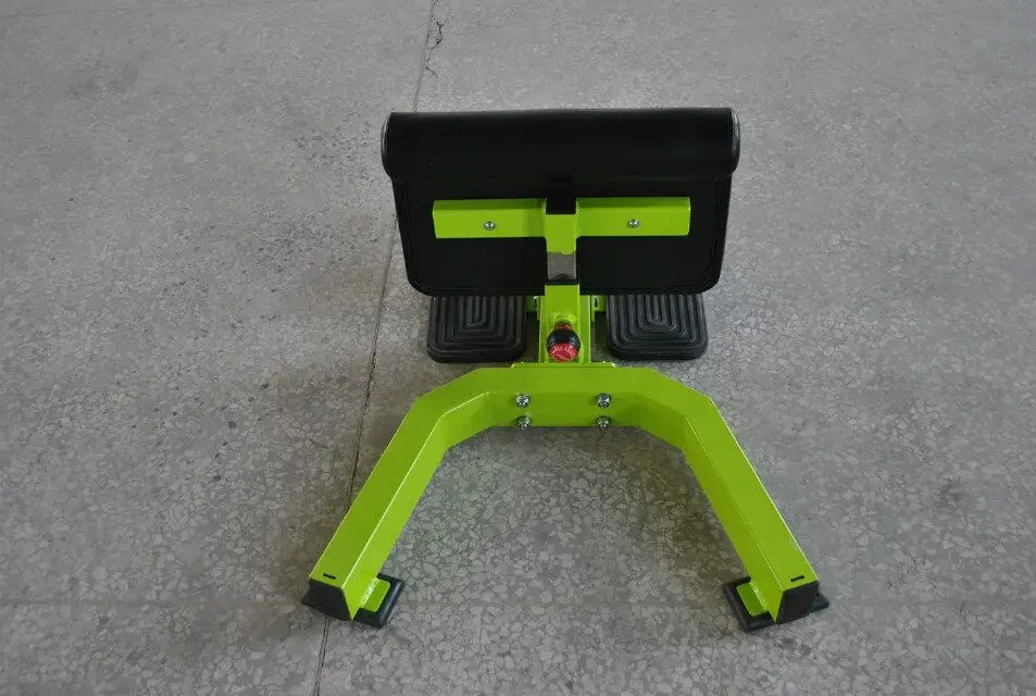 Commerciële Fitnessapparatuur Zit Rechtop Sissy Squat Bench Machine Voor Spieropbouw