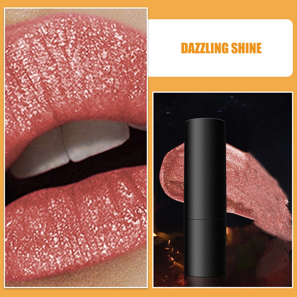 

Matte Lipstick Long Lasting Glitter Kit Halloween Makeup Gloss Women Fruity Lips Nonstick Formula Smooth Application Dark Look