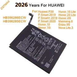 3400mA HB396286ECW Battery For Huawei P Smart 2020 Smart+ 2019 POT-LX1T POT-LX3 POT-L23 POT-LX1 POT-L21 POT-LX2 Honor 10 Lite