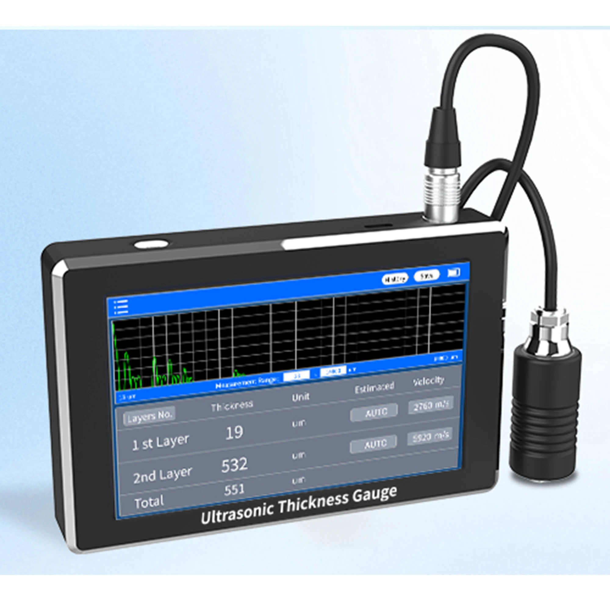 AMT557 Multilayer Coating Ultrasonic Thickness Gauge