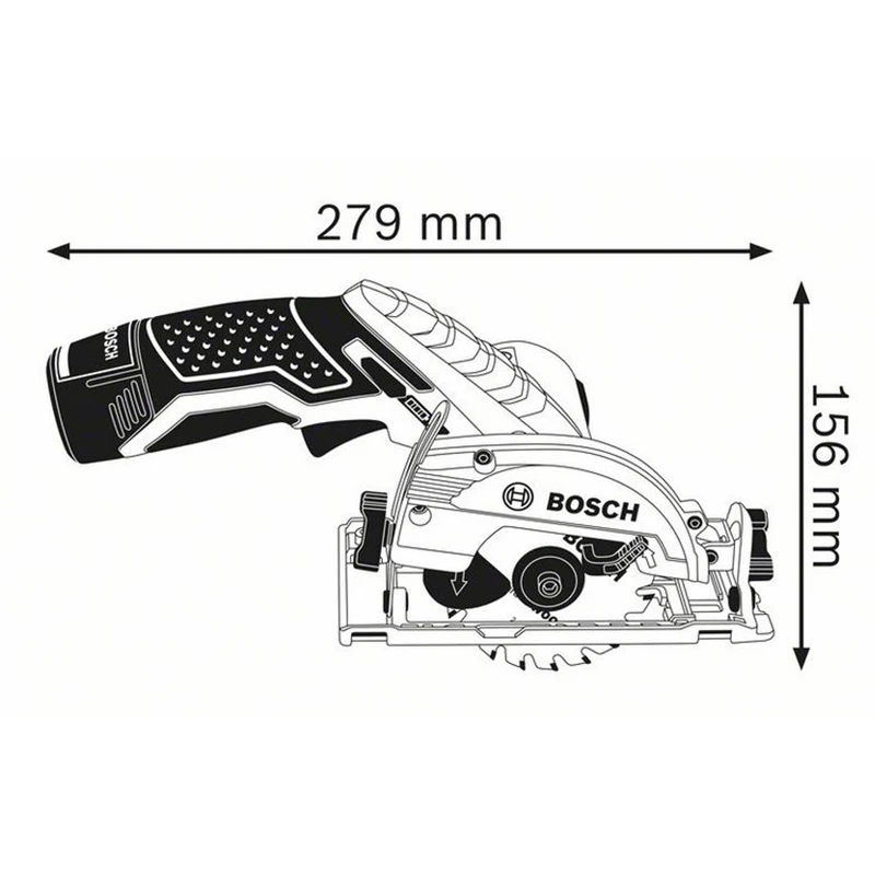 Bosch GKS 12V-LI Electric Circular Saw 85Mm Cordless 12V Wood Saw Electric Chainsaw Professional Woodworking Cutting Power Tool