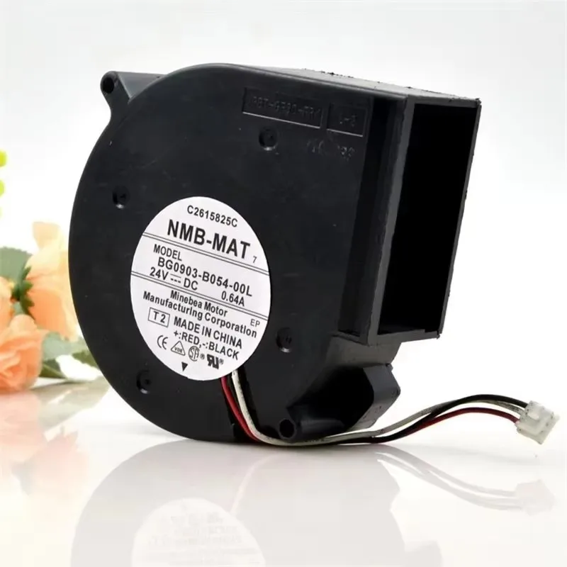 Original BG0903-B054-00L 24V 0.64A 9CM 9733 3-wire turbo blower frequency converter cooling fan