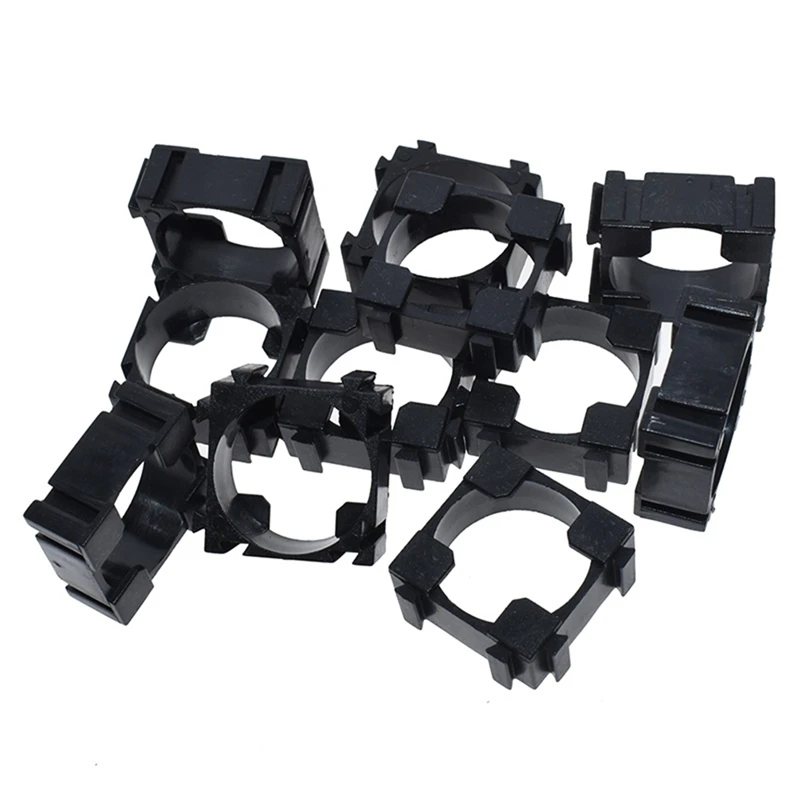 100PCS 18650 Li-Ion Battery Holder Bracket Portable Cylindrical Cell Holder For DIY Battery Projects