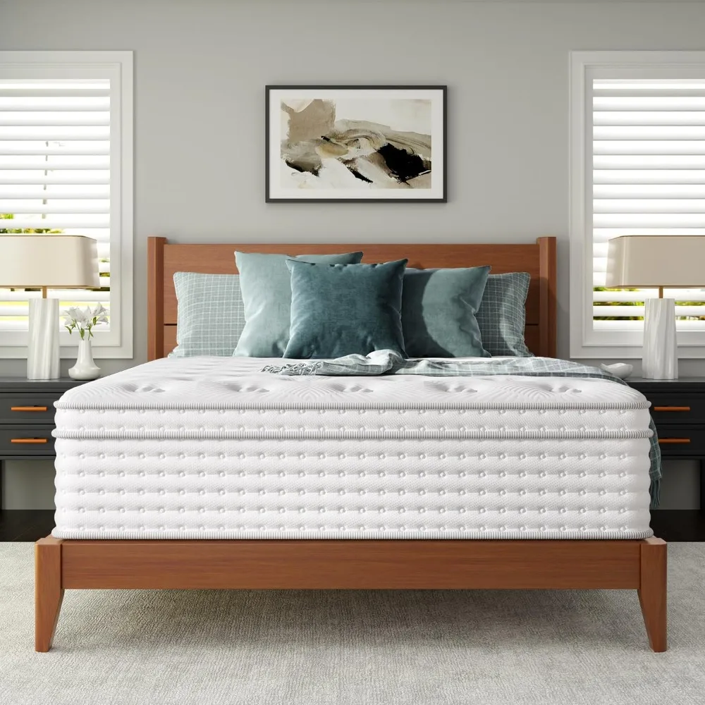 Queen Mattress, 14-…