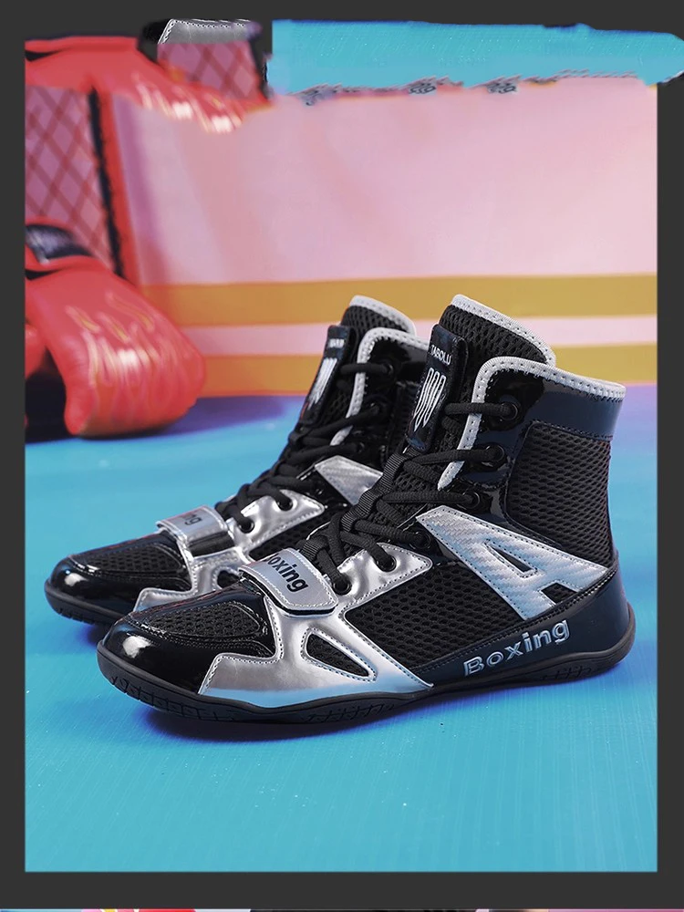 

Hot Sale 2025 New Professional Training Wrestling Shoes Breathable, Durable High-Quality Boxing Shoes Excellent