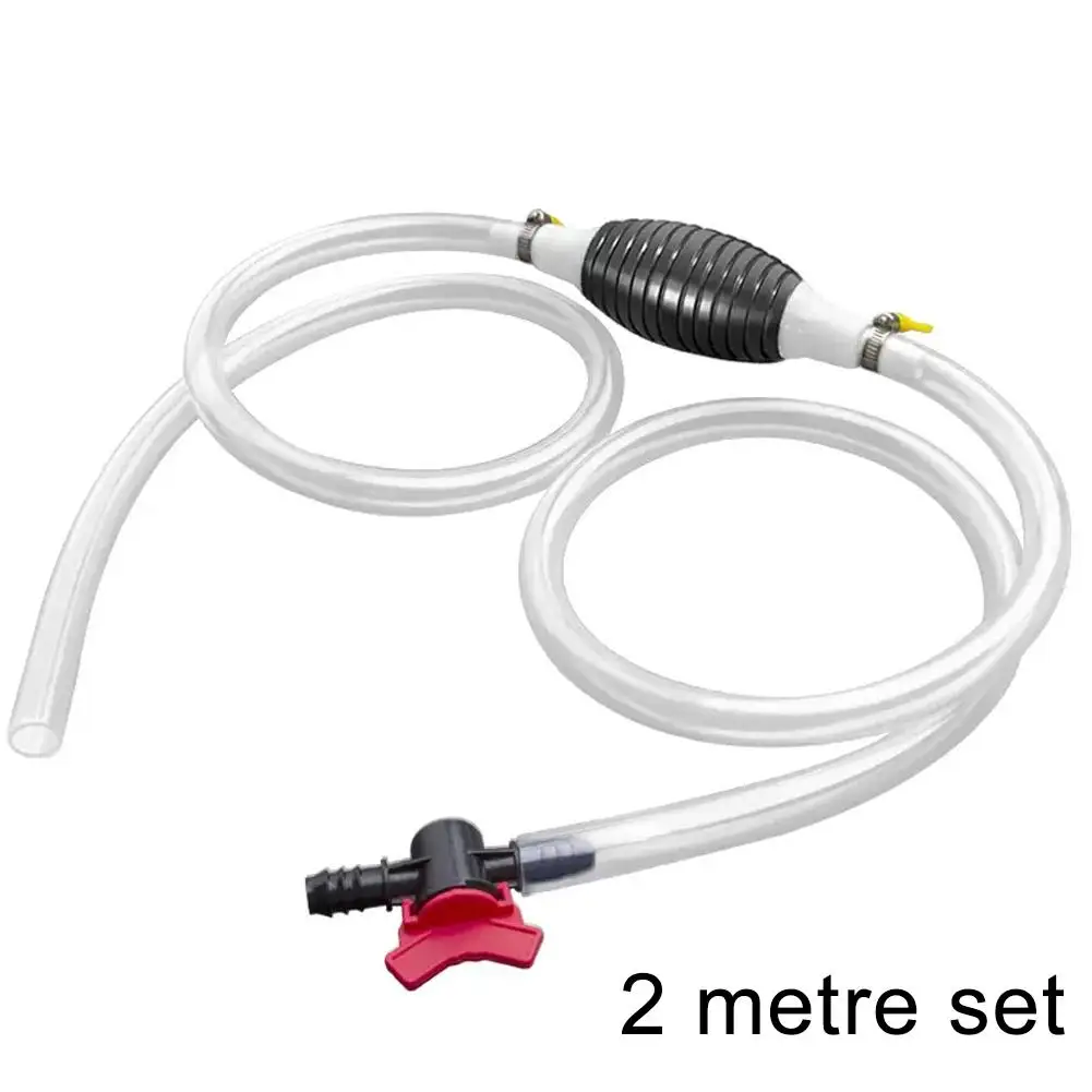 Bomba de óleo de gás manual prática em pvc, bomba de combustível de carro, bomba de palha manual durável para afinação de gasolina líquida, bomba diesel