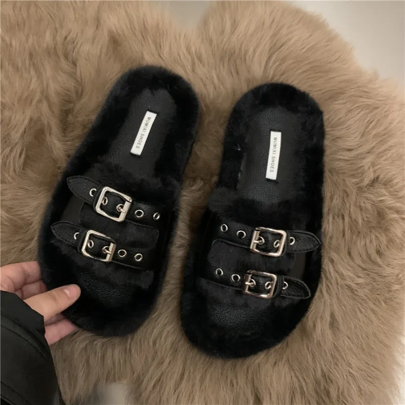 New Fashion Women's Cotton Slippers Winter Women's Shoes Plush Warm Slippers Ladies Thermal Shoes Warm Cotton Shoes for Women