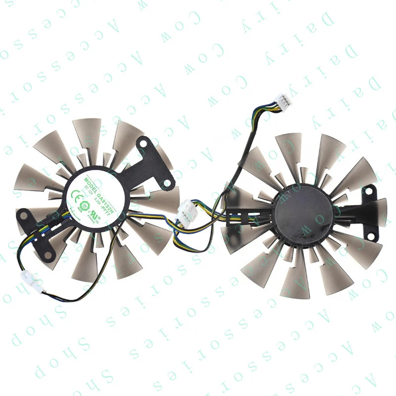 PP+GA91B2H 86mm Fan for SAPPHIRE R7 RX 260 360 560 460 D5 Video Card Fan 4pin