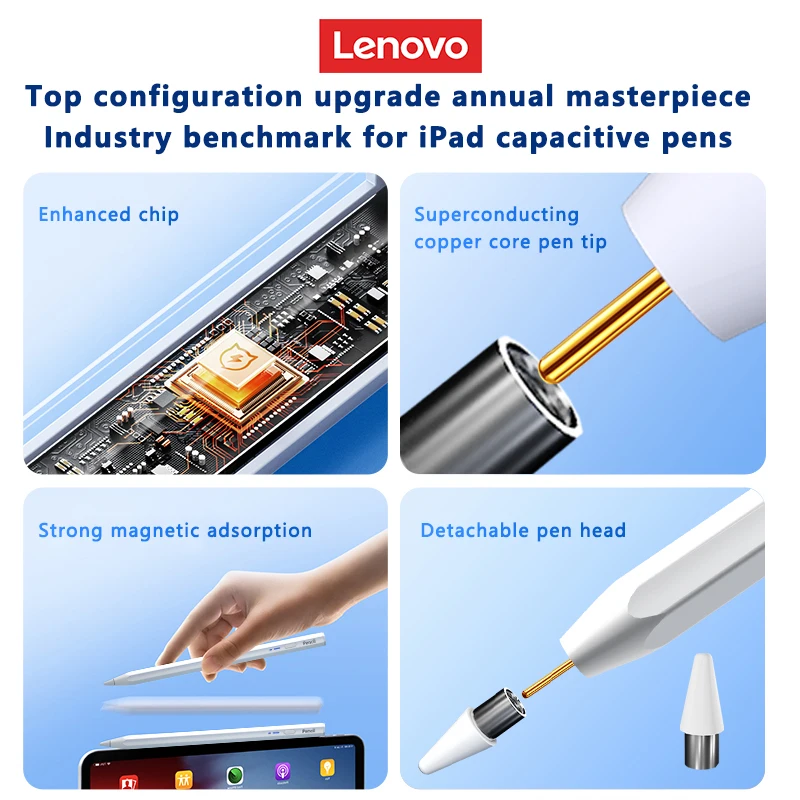 Lenovo thinkplus Universal  pencil stylus Pen For Android/iOS/Windows iPad Accessories Drawing Tablet Capacitive Screen BP18