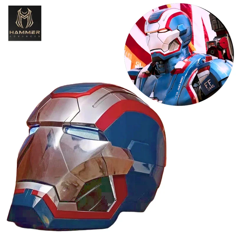 

NEW【in Stock】Hammer Studio Iron Man Mk5 Electric Helmet War Machine 1：1 Wearable Automatic Open Close Cosplay Toy Christmas Gif