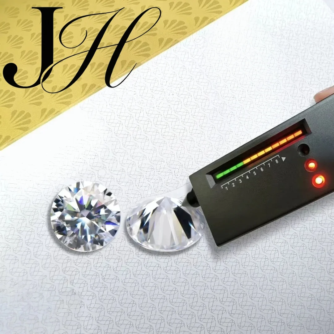 JH Super White Top Belgium Cut Moissanite Stone 0.1ct-30ct Gemstones D Color Diamond Moissanite Loose Stone