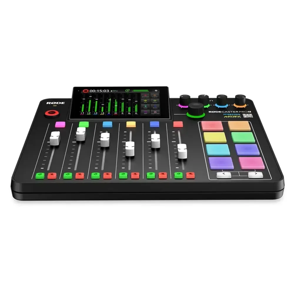 (خصم جديد) وحدة تحكم إنتاج البودكاست Rode Rodecaster Pro II